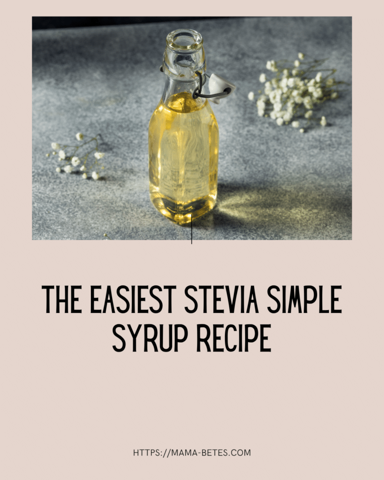Featured image of Stevia Simple Syrup recipe