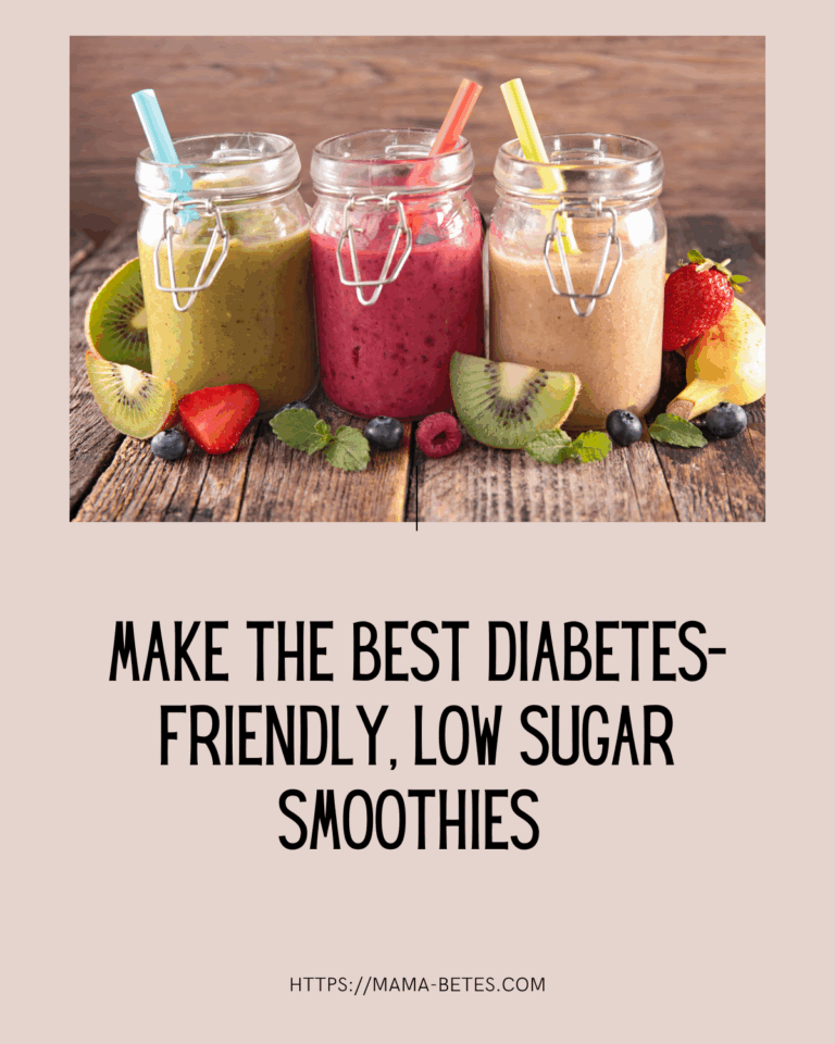 featured image for blog post about low sugar smoothies