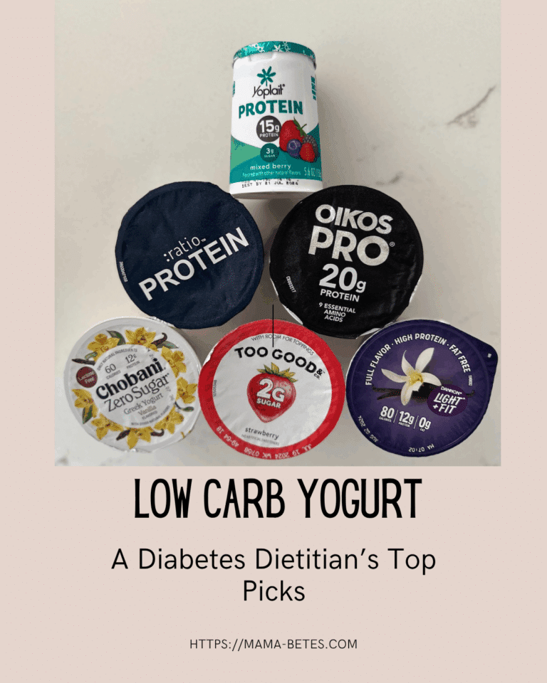 Featured image for low carb yogurt blog post