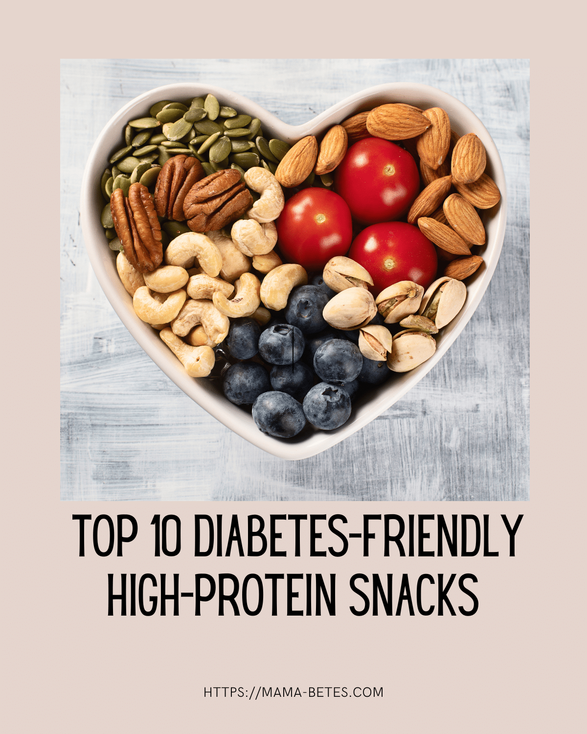 Featured image for blog post about diabetes-friendly high protein snacks