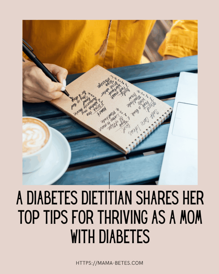 Featured Image for A Diabetes dietitian shares her top Tips for Thriving as a Mom with Diabetes