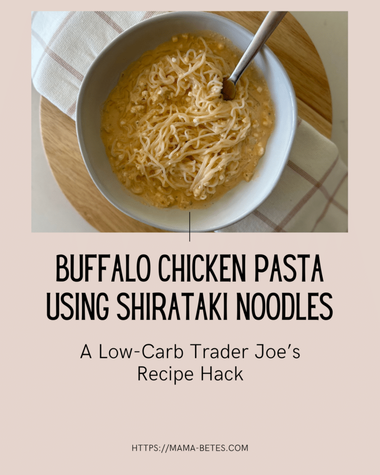 Featured image for Buffalo Chicken Pasta using Shirataki Noodles recipe